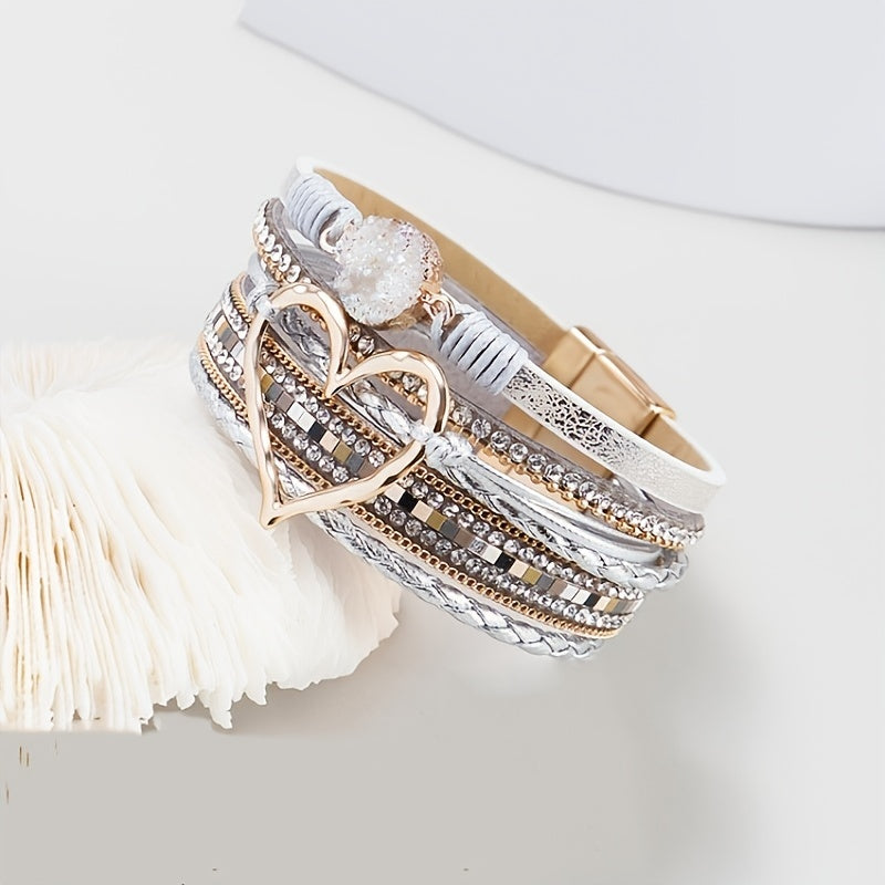 Bohemian Multi-Layer Leather Bracelet